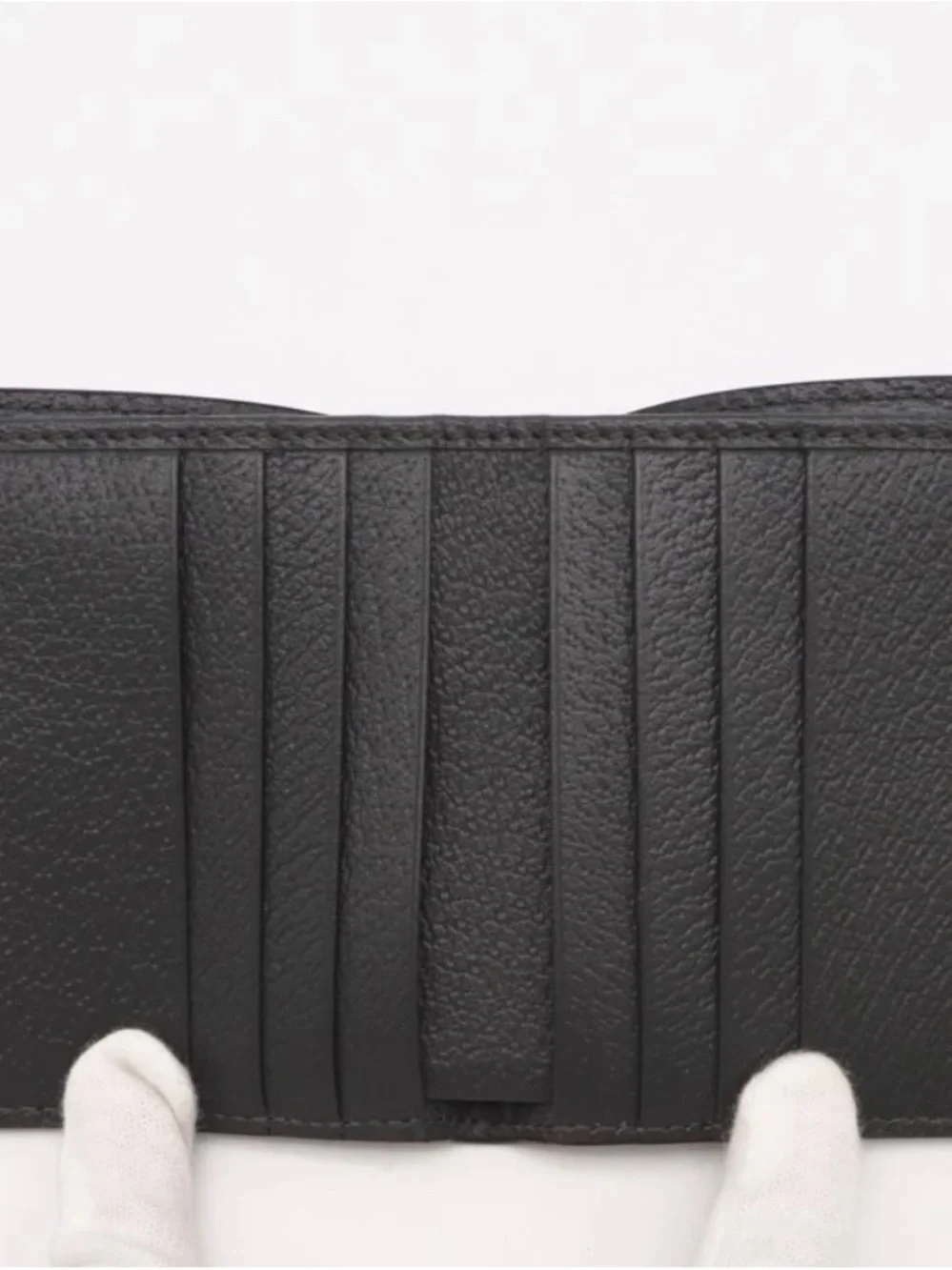Gucci Men’s Gray GG Canvas Wallet with Silver Double G DEADSTOCK (BRAND NEW)